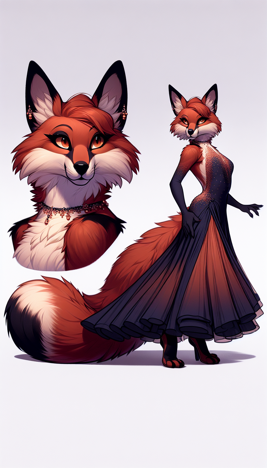 Foxyana in tango deviation — the silence between phrases